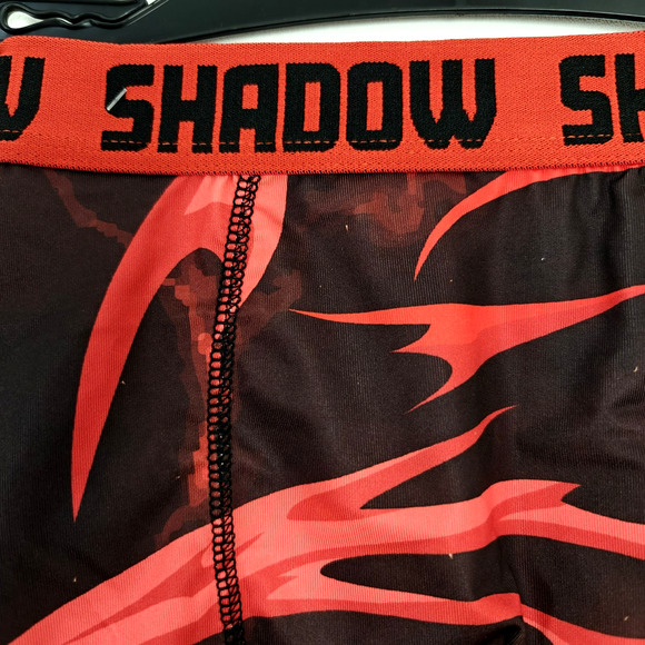 Sega Sonic The Hedgehog SHADOW Boxer Briefs Mens Size Medium Red Black NWT - Picture 5 of 7